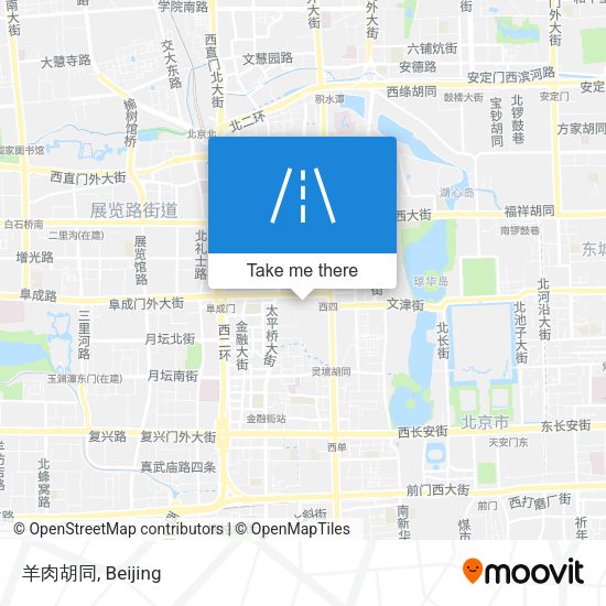 羊肉胡同 map