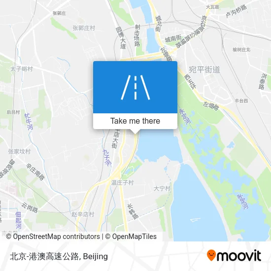 北京-港澳高速公路 map