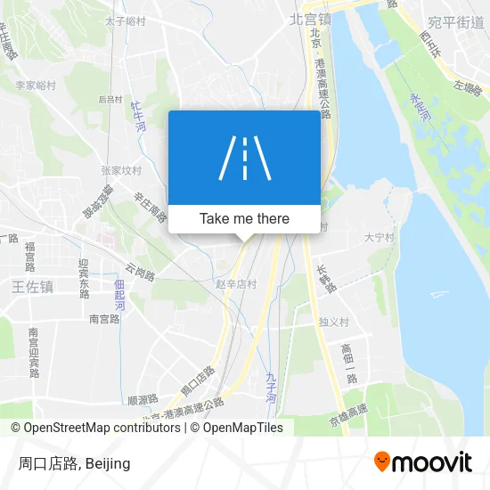 周口店路 map
