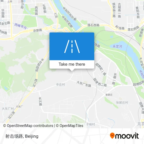射击场路 map