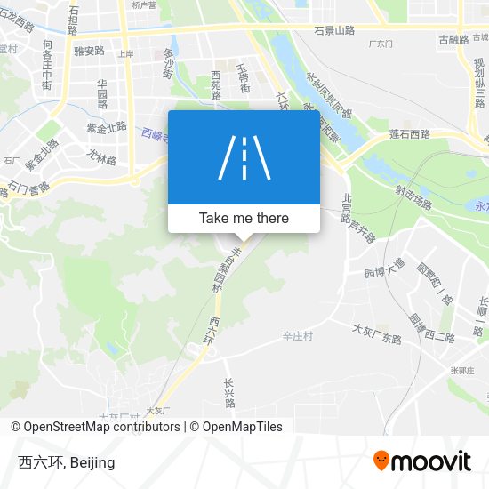 西六环 map