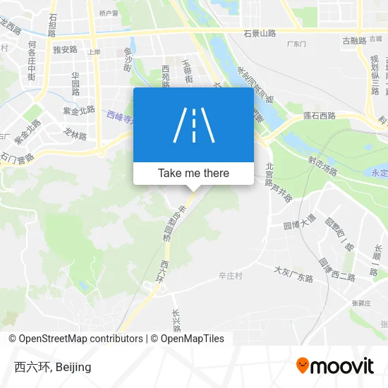 西六环 map
