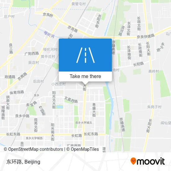 东环路 map