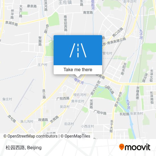 松园西路 map