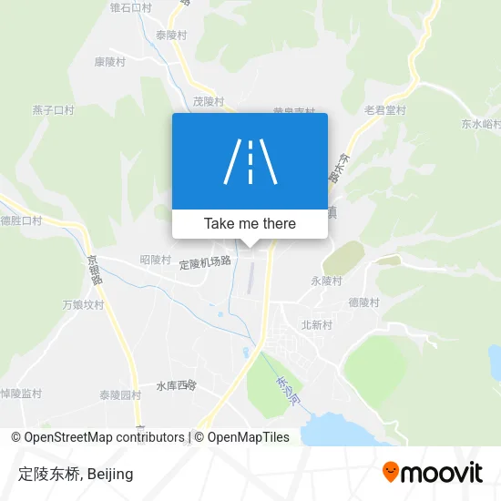 定陵东桥 map