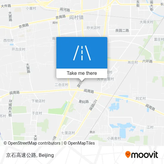 京石高速公路 map
