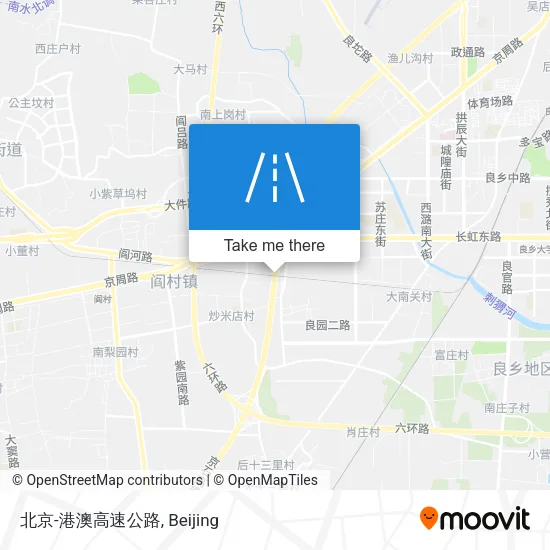 北京-港澳高速公路 map