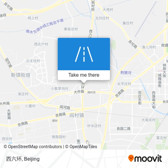 西六环 map