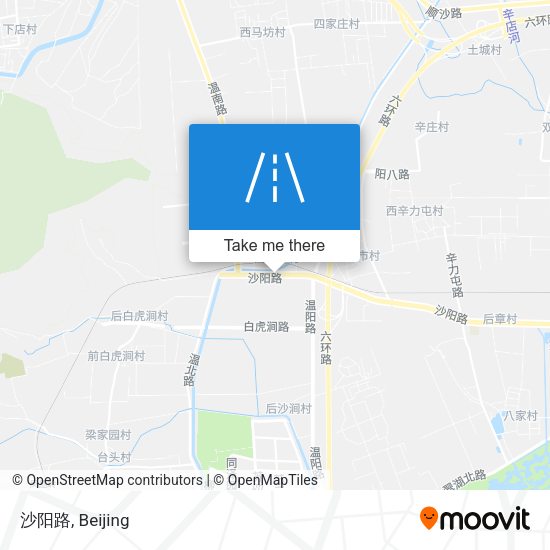 沙阳路 map