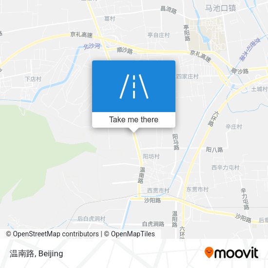 温南路 map