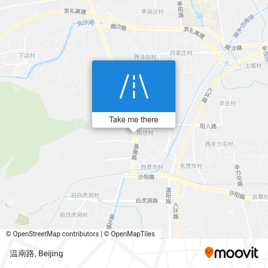 温南路 map