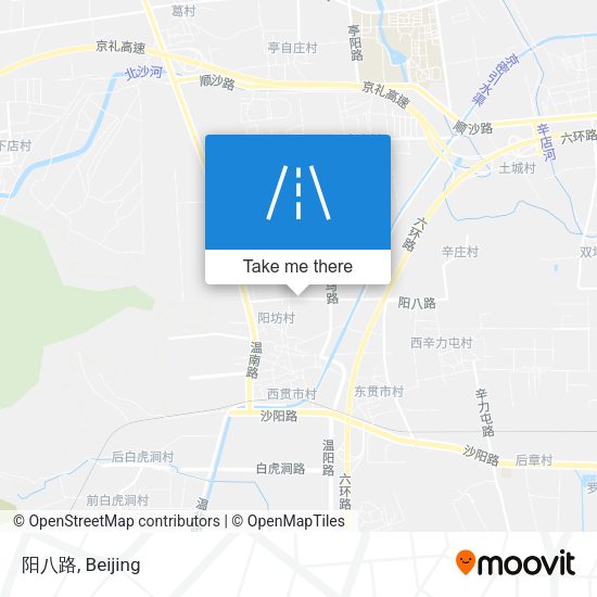 阳八路 map