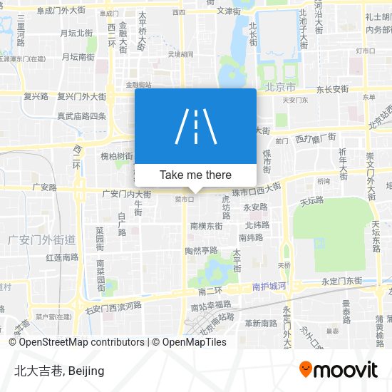 北大吉巷 map