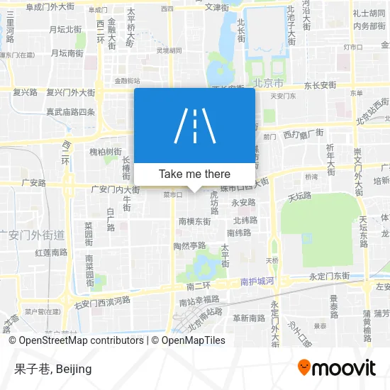 果子巷 map