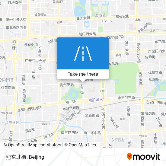 燕京北街 map