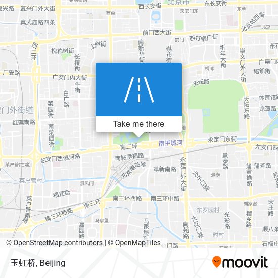 玉虹桥 map