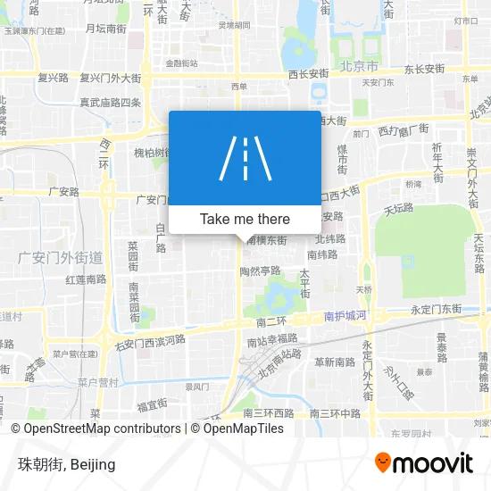 珠朝街 map