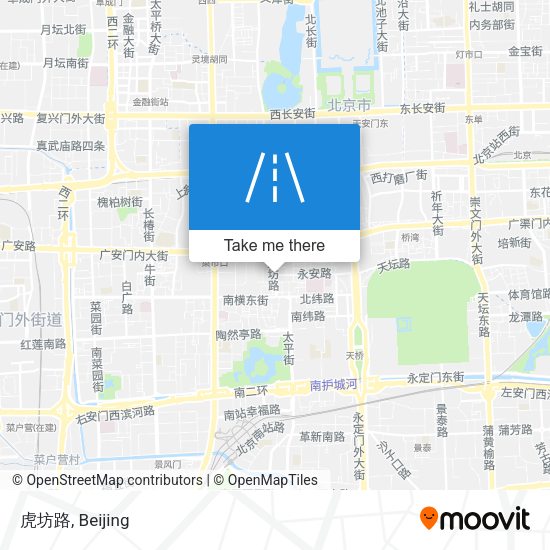 虎坊路 map