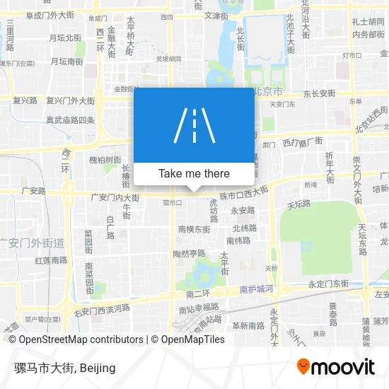 骡马市大街 map
