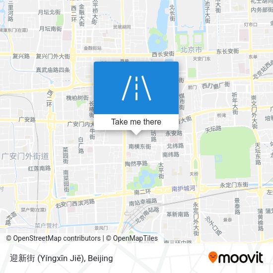 迎新街 (Yíngxīn Jiē) map