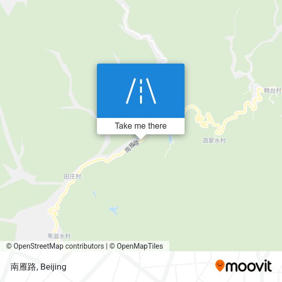 南雁路 map