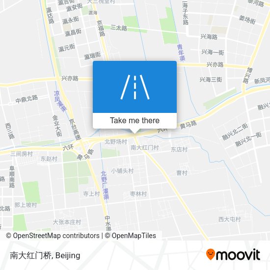 南大红门桥 map