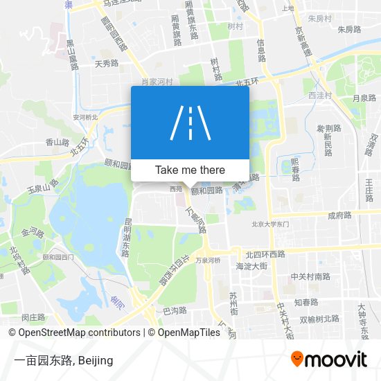 一亩园东路 map