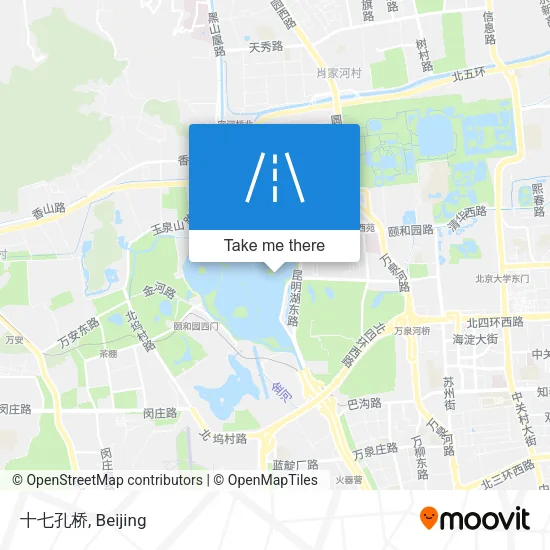 十七孔桥 map