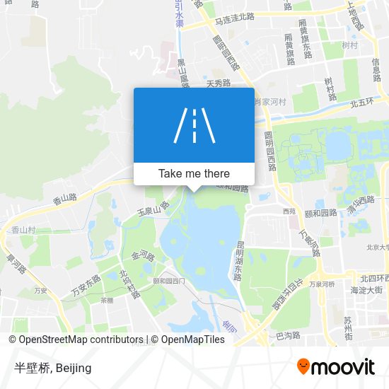 半壁桥 map