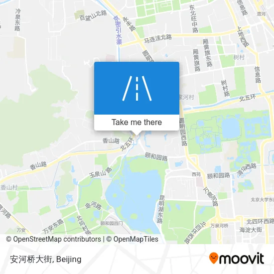 安河桥大街 map