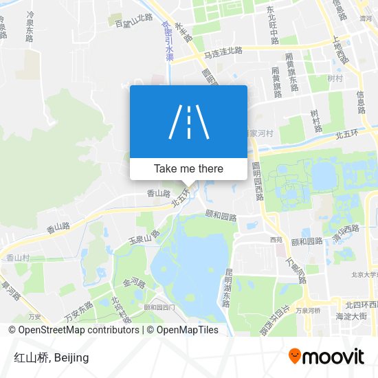 红山桥 map