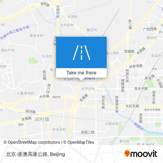 北京-港澳高速公路 map