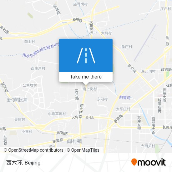 西六环 map