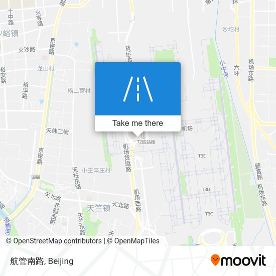 航管南路 map