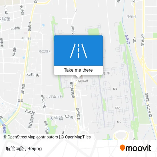 航管南路 map