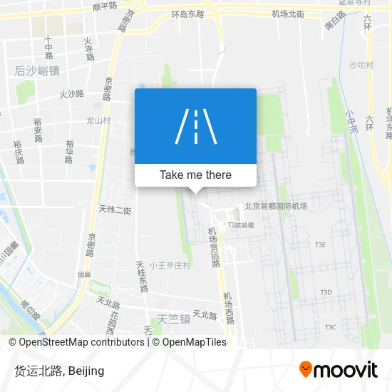 货运北路 map