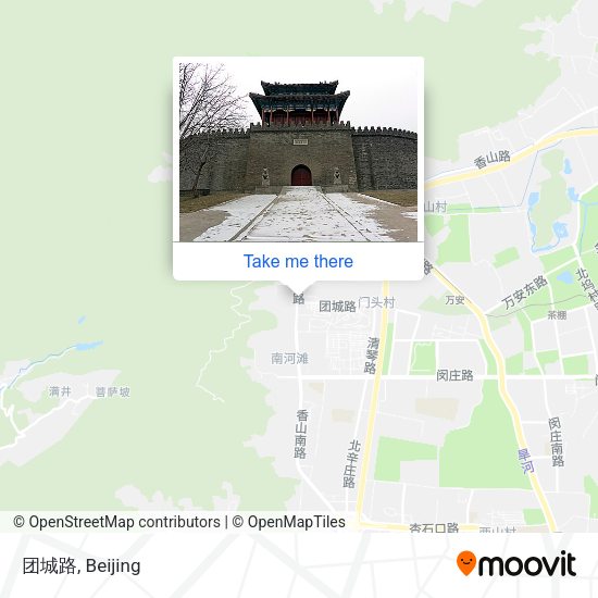 团城路 map