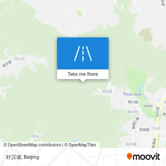 好汉坡 map