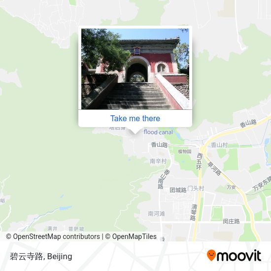 碧云寺路 map