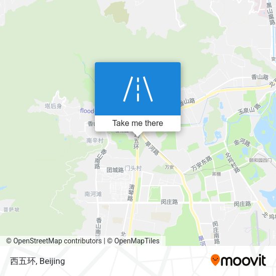 西五环 map