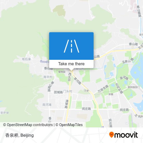 香泉桥 map