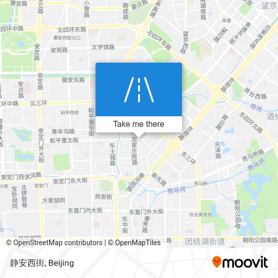 静安西街 map