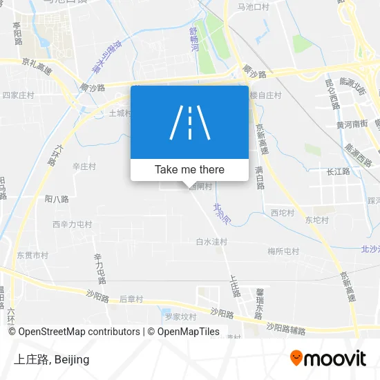 上庄路 map