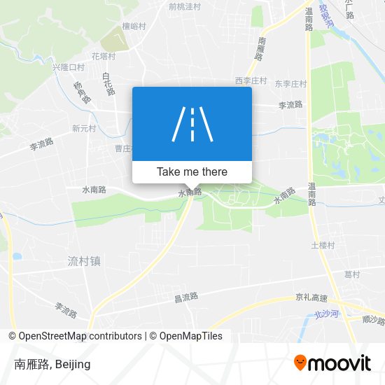 南雁路 map