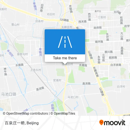 百泉庄一桥 map