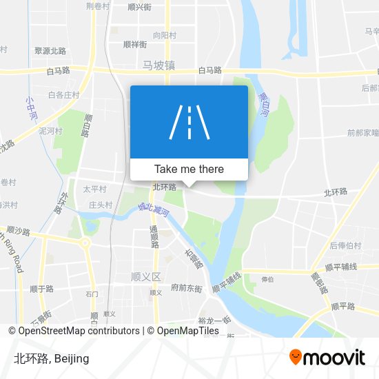 北环路 map