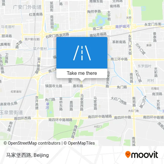 马家堡西路 map