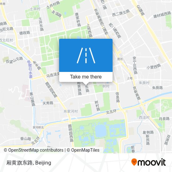 厢黄旗东路 map