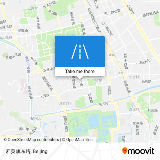 厢黄旗东路 map