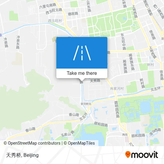天秀桥 map